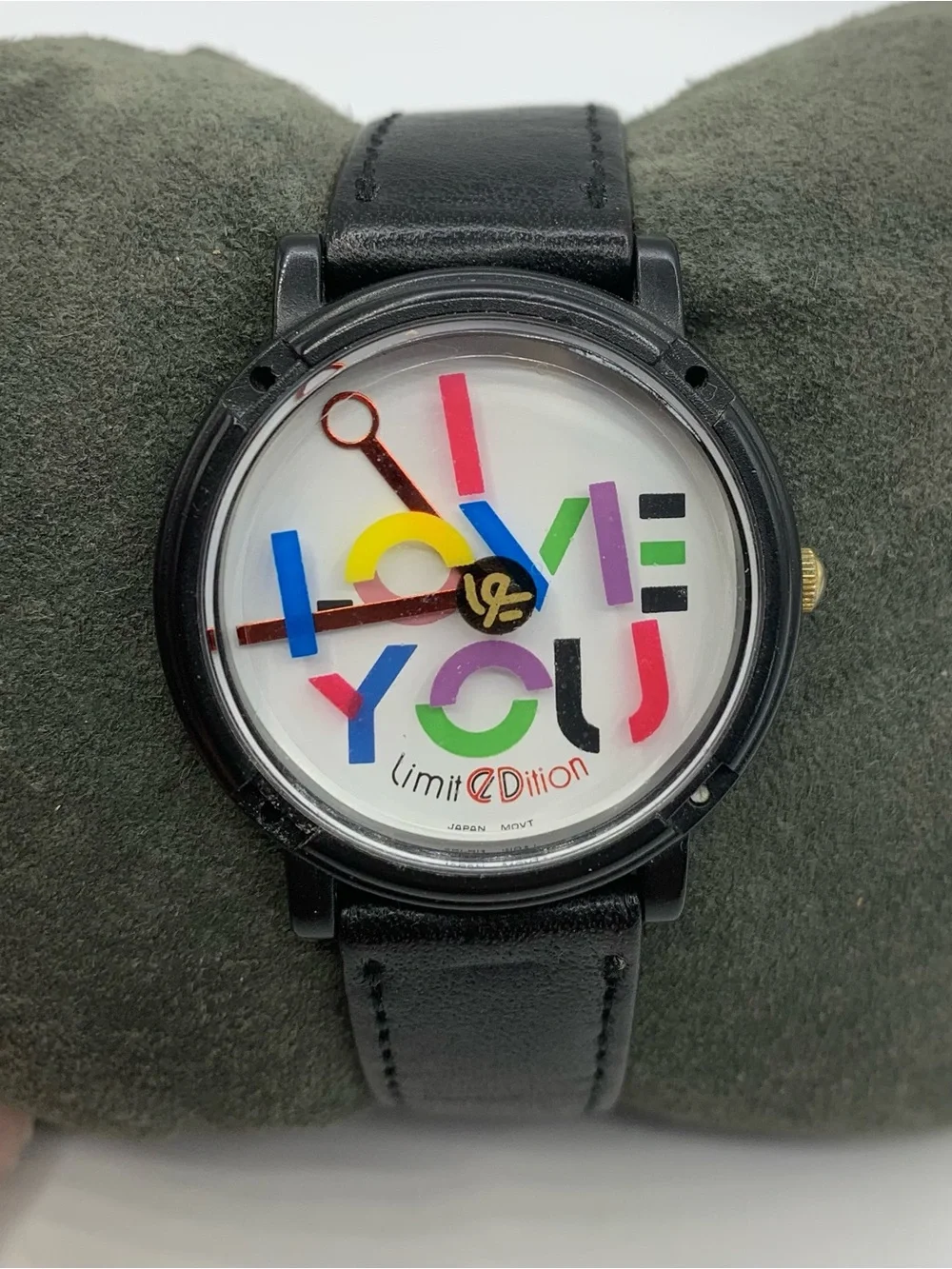 Vintage John Zaboyan “ I love you” mystery dial limited edition watch